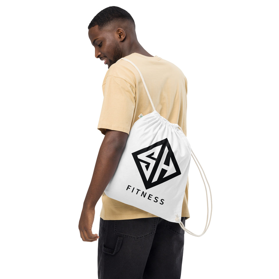 Organic Drawstring Bag | Small Drawstring Bags | Strong Heroes Fitness