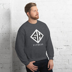 Men's Printed Sweatshirt | Black Sweatshirt | Strong Heroes Fitness