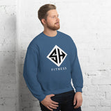 Men's Printed Sweatshirt | Black Sweatshirt | Strong Heroes Fitness